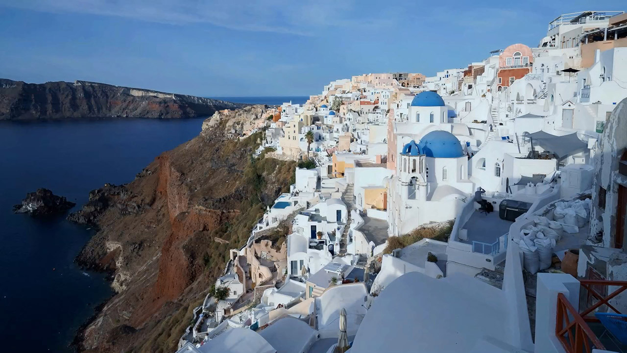希腊：圣托里尼美景大全